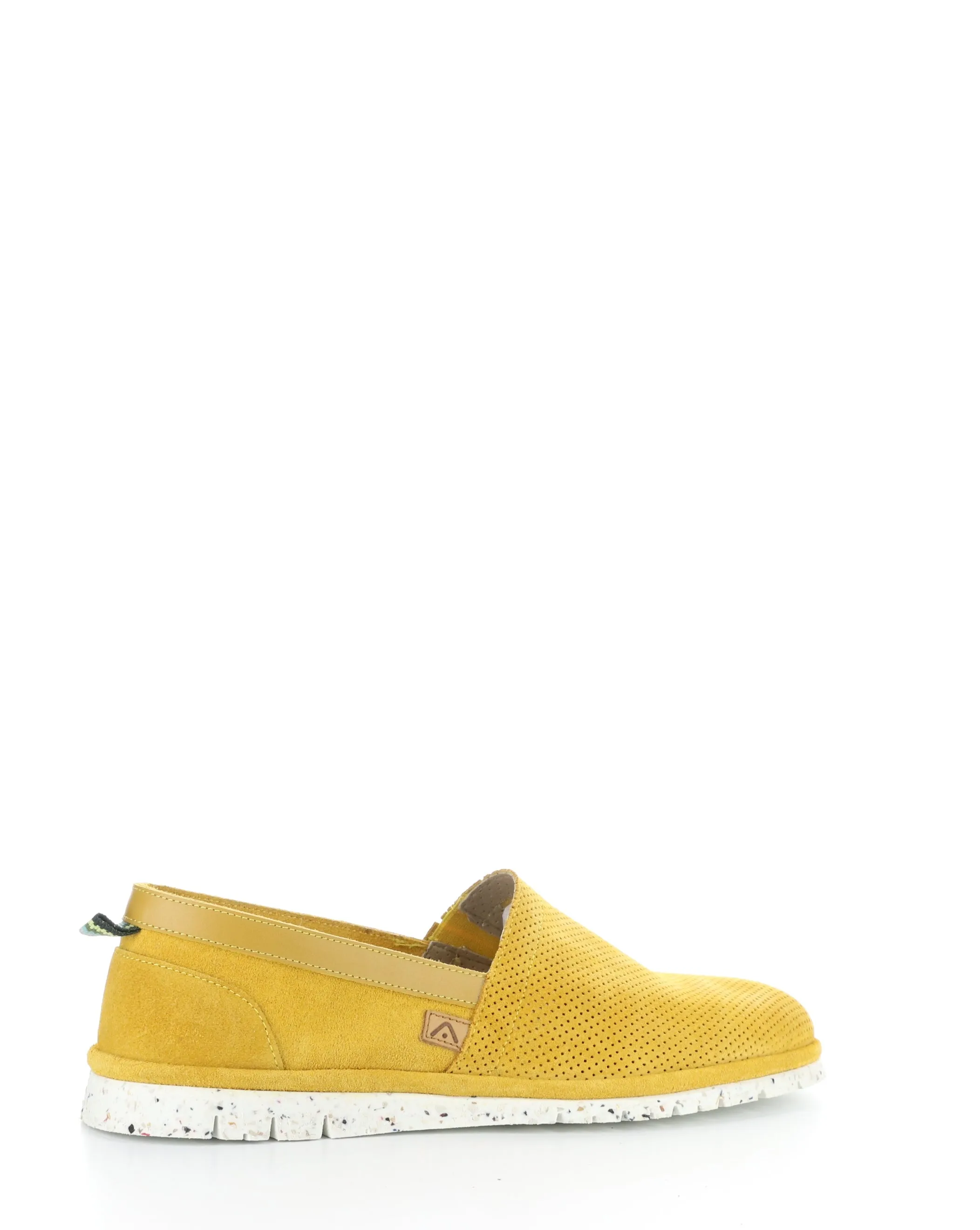 11162 YELLOW Round Toe Shoes