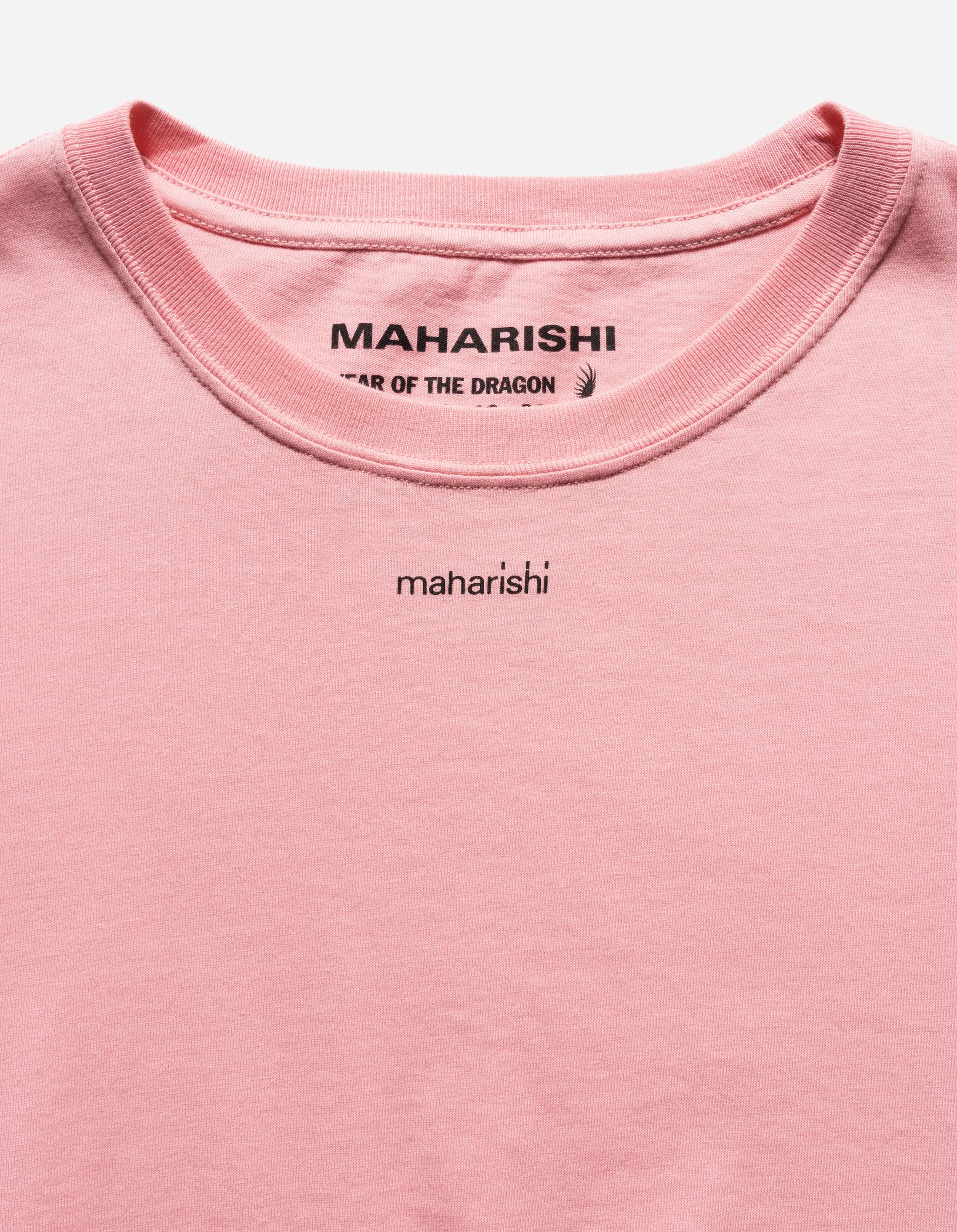 1307 Micro Maharishi T-Shirt Flag Pink