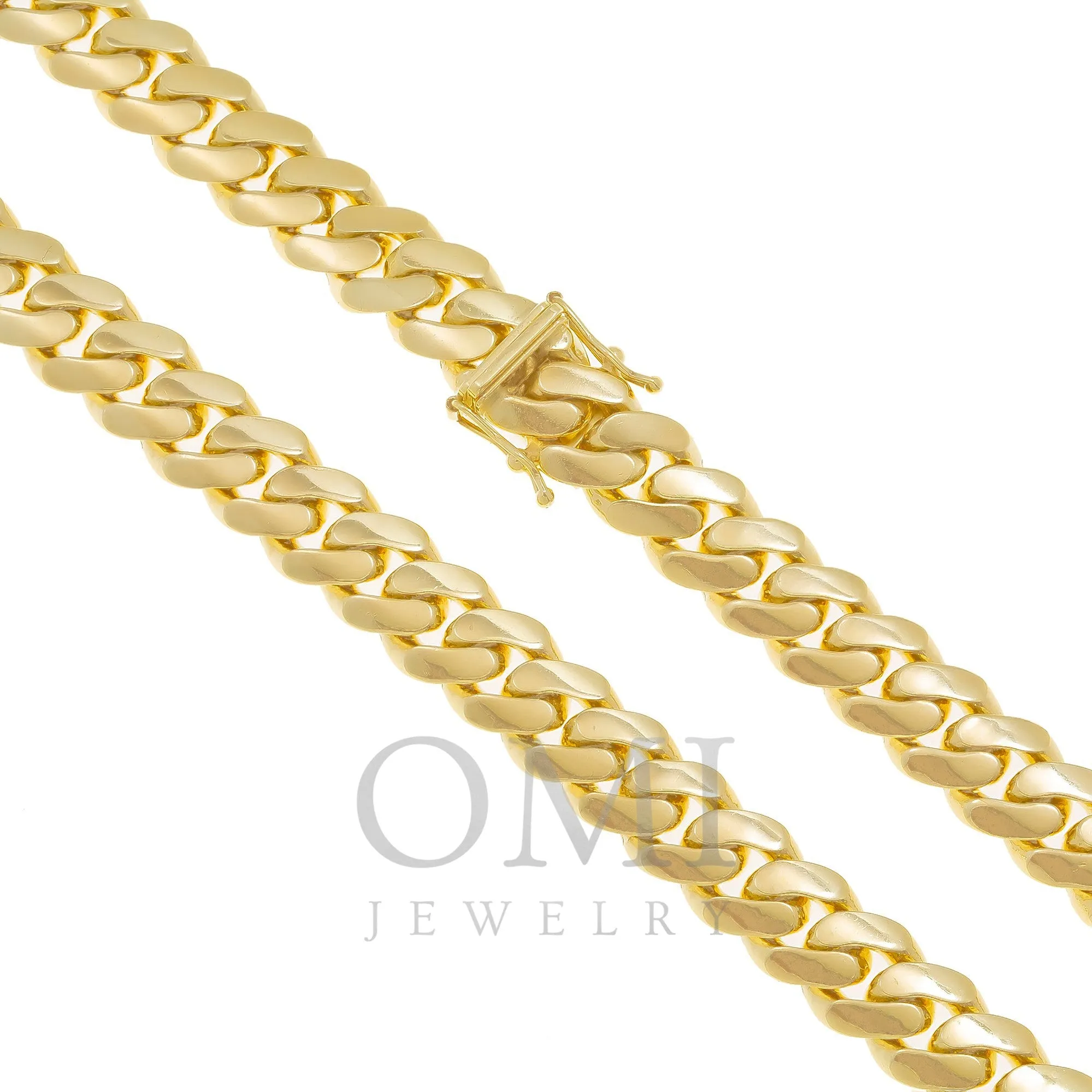 14K GOLD 9MM CUBAN LINK CHAIN