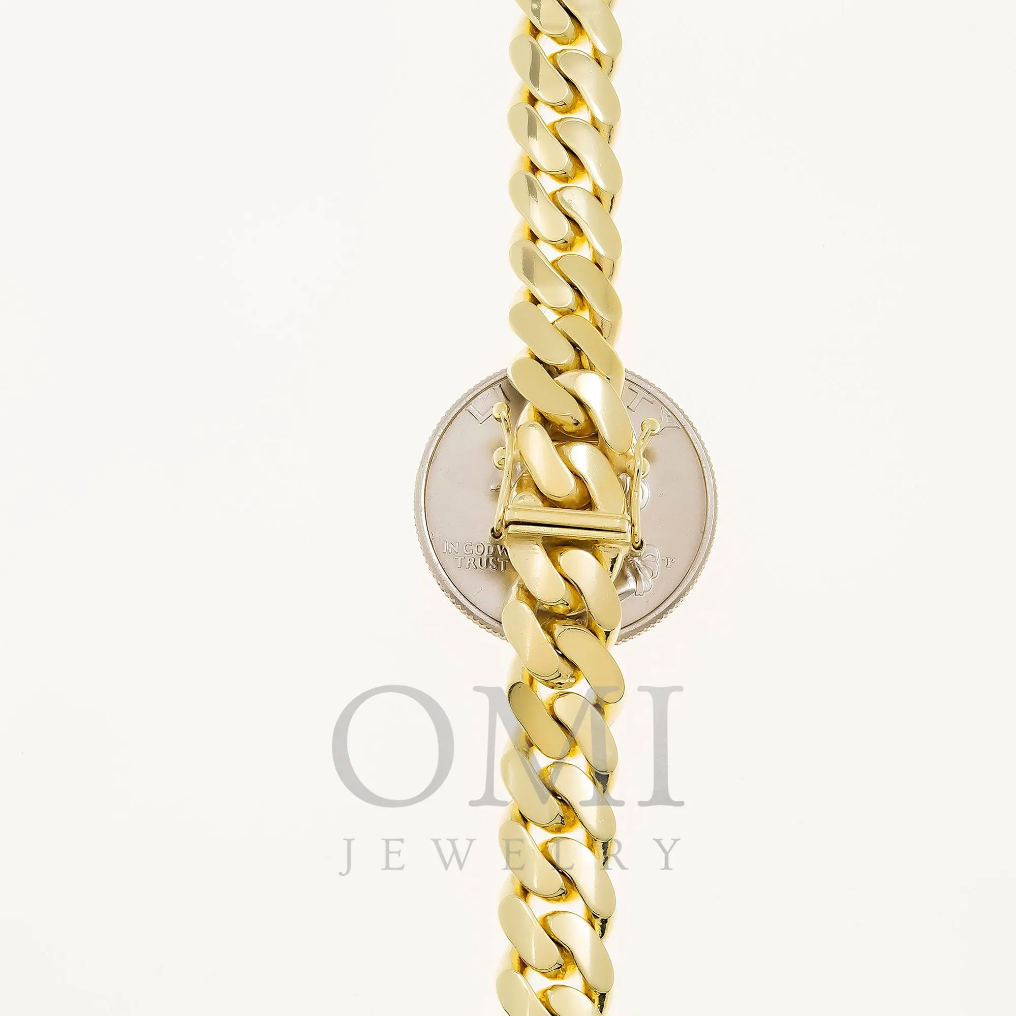 14K GOLD 9MM CUBAN LINK CHAIN