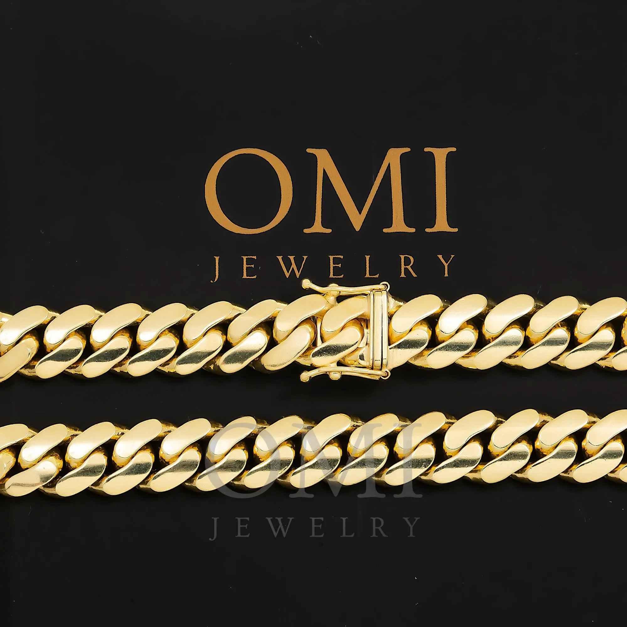 14K GOLD 9MM CUBAN LINK CHAIN