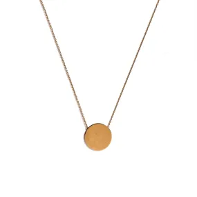 9 Carat Gold Coin Necklace, Gold