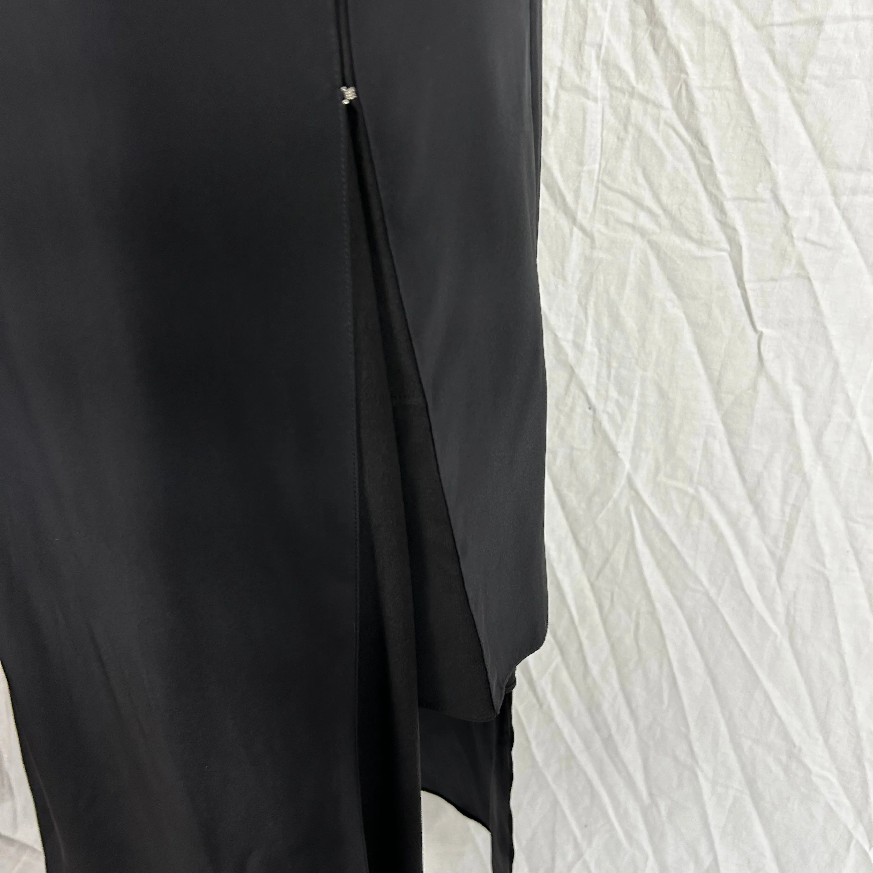 Acne Studios Brand New $561 Black Silk Smilla Dress XS