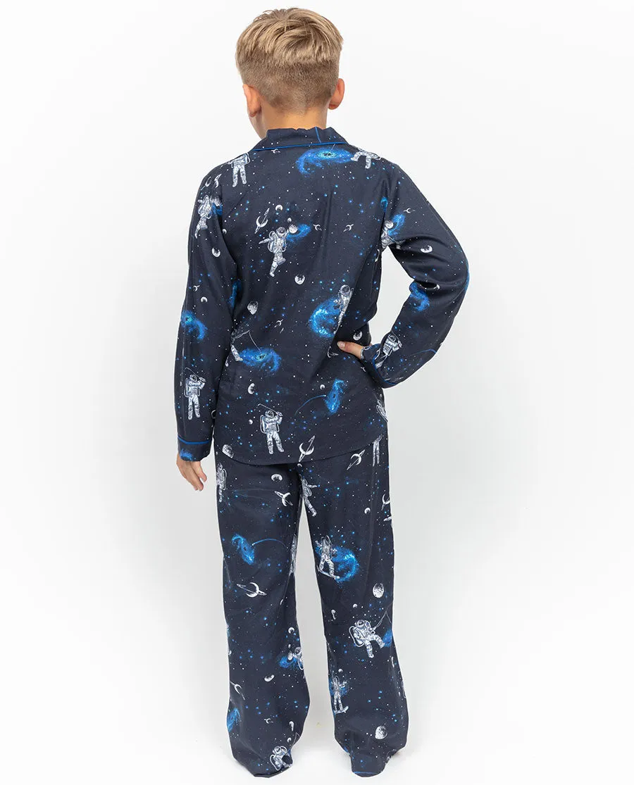 Aldrin Boys Astronaut Print Pyjama Set