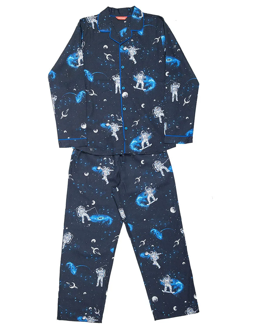 Aldrin Boys Astronaut Print Pyjama Set