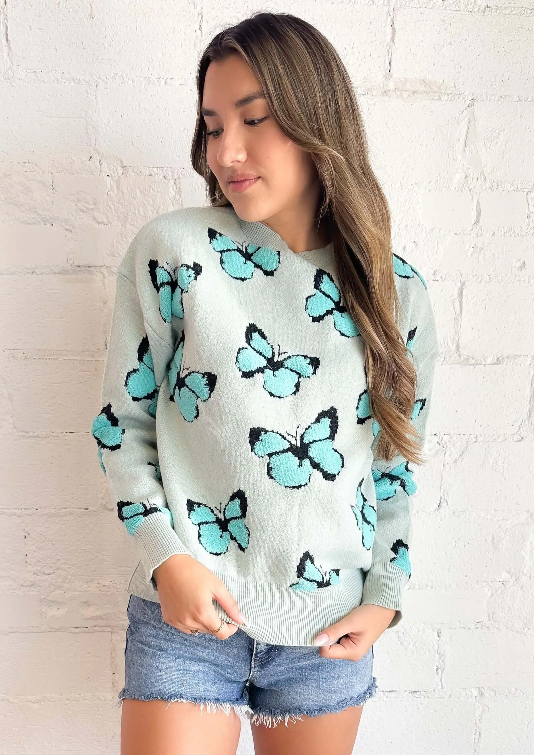 Beautiful Butterflies Sweater