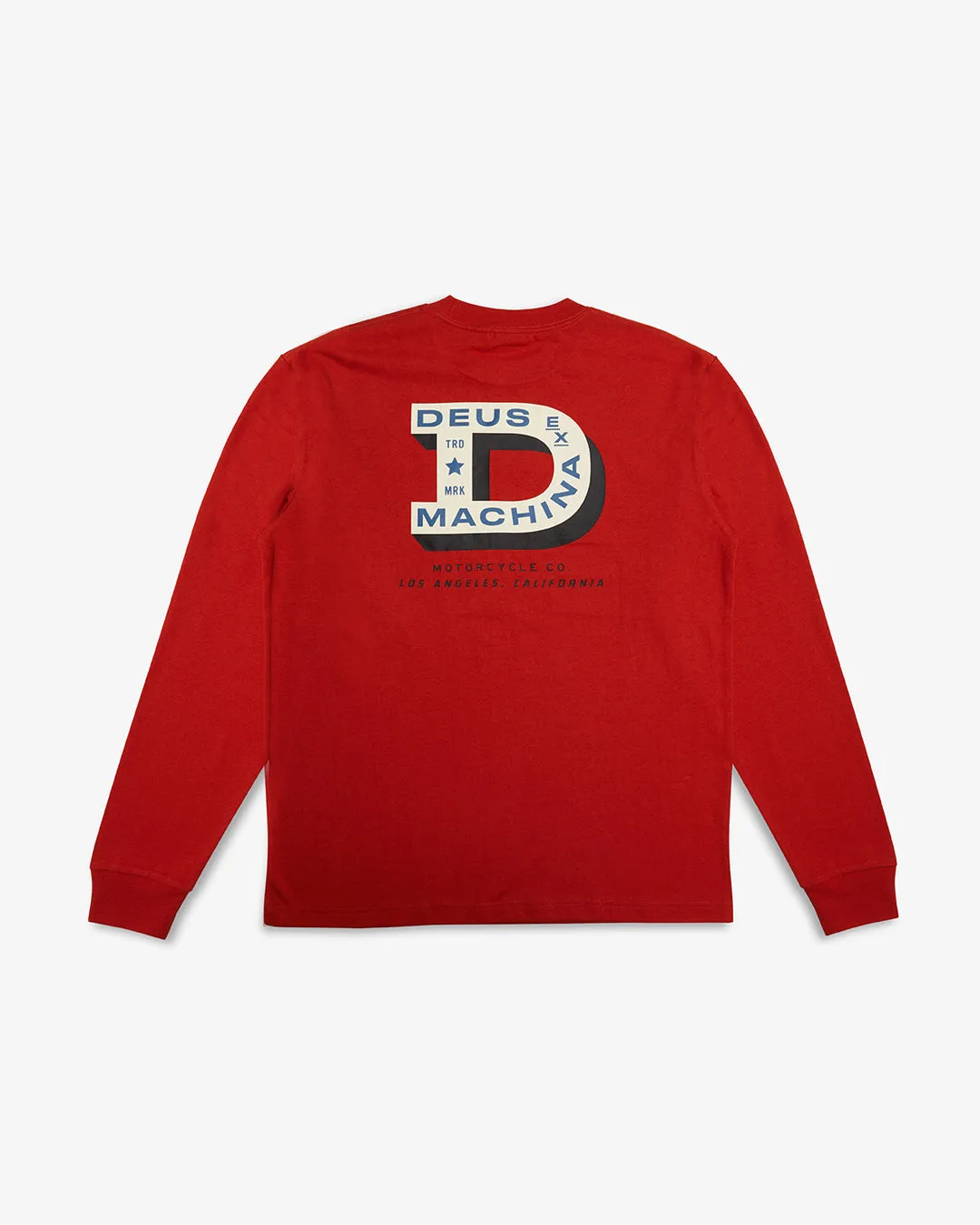 Bigdee Long Sleeve Tee - Red Clay