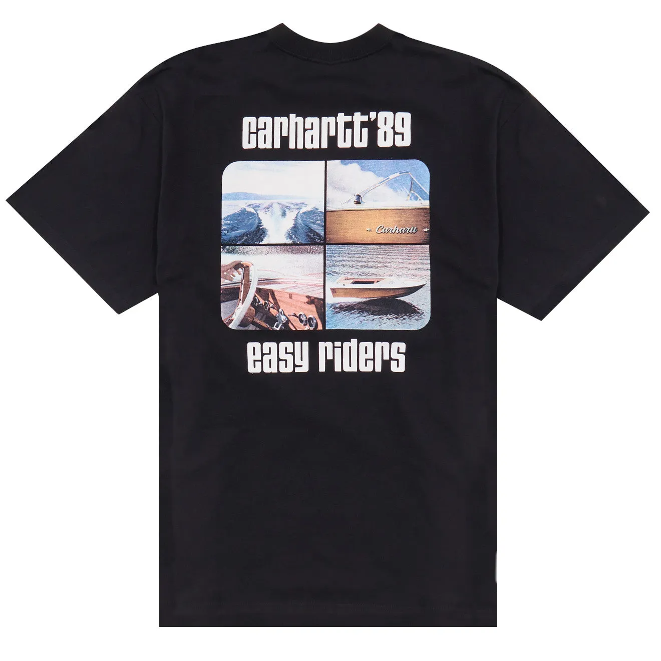 Carhartt WIP S/S Riders T-Shirt Black Heavy Enzyme Wash