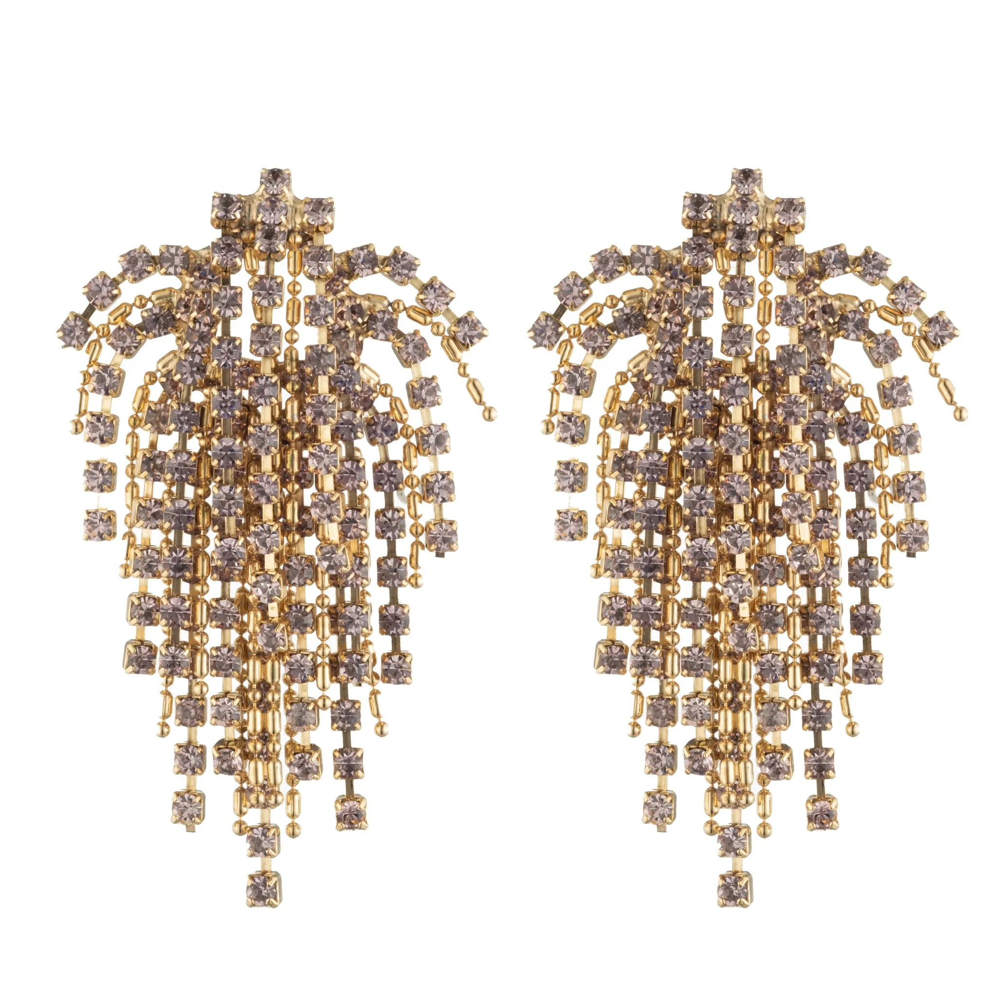 Cecile Light Amethyst Earrings