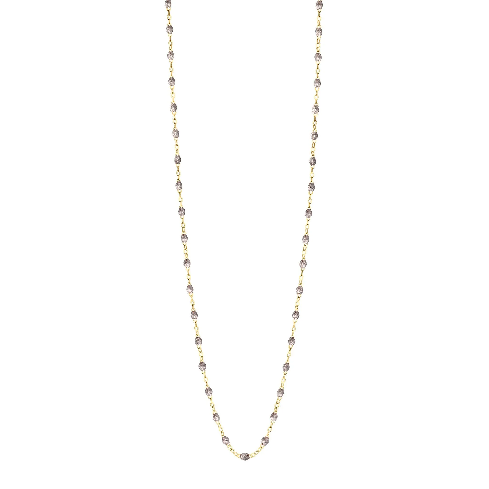 Classic Gigi Silver sautoir, Yellow Gold, 34"