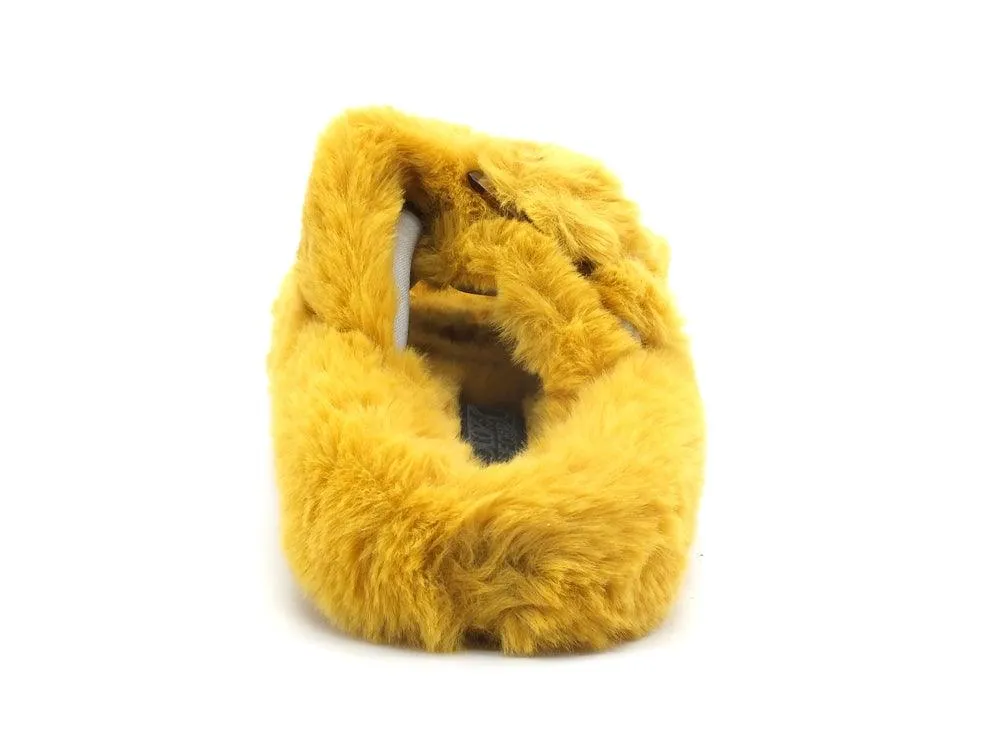 COLORS OF CALIFORNIA Ciabatta Pelo Yellow HC.SLIPPERS01