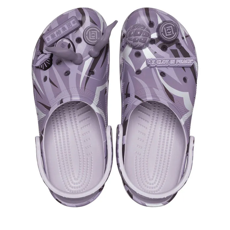 Crocs x CLOT X classic Clog Mauve mist 208700-5PS