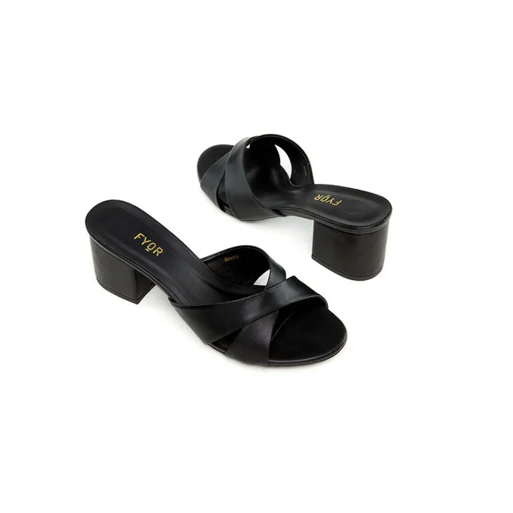 Cross Strap Mule BDV 070