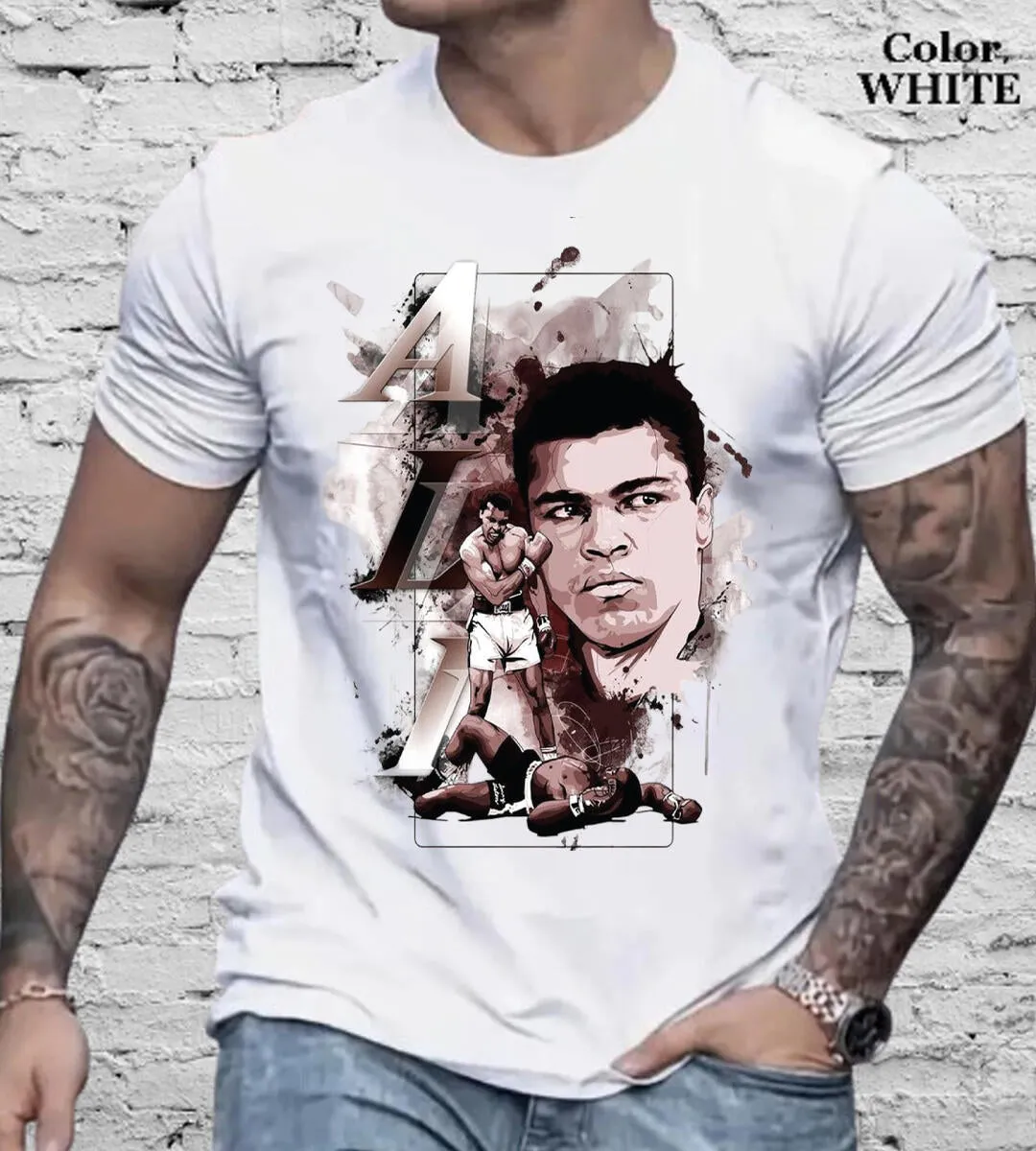 DZTR MENS TEE ALI (WHITE)