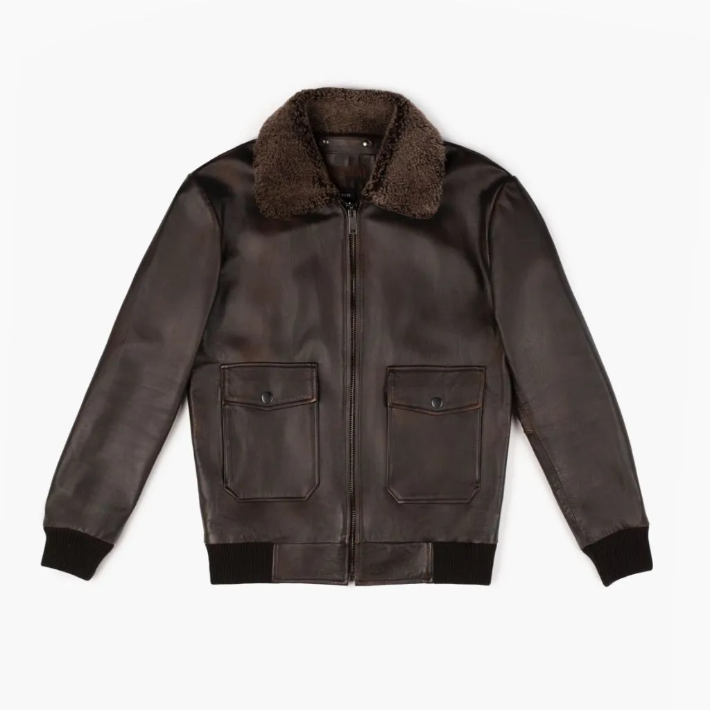 Flight Jacket | Black Coffee