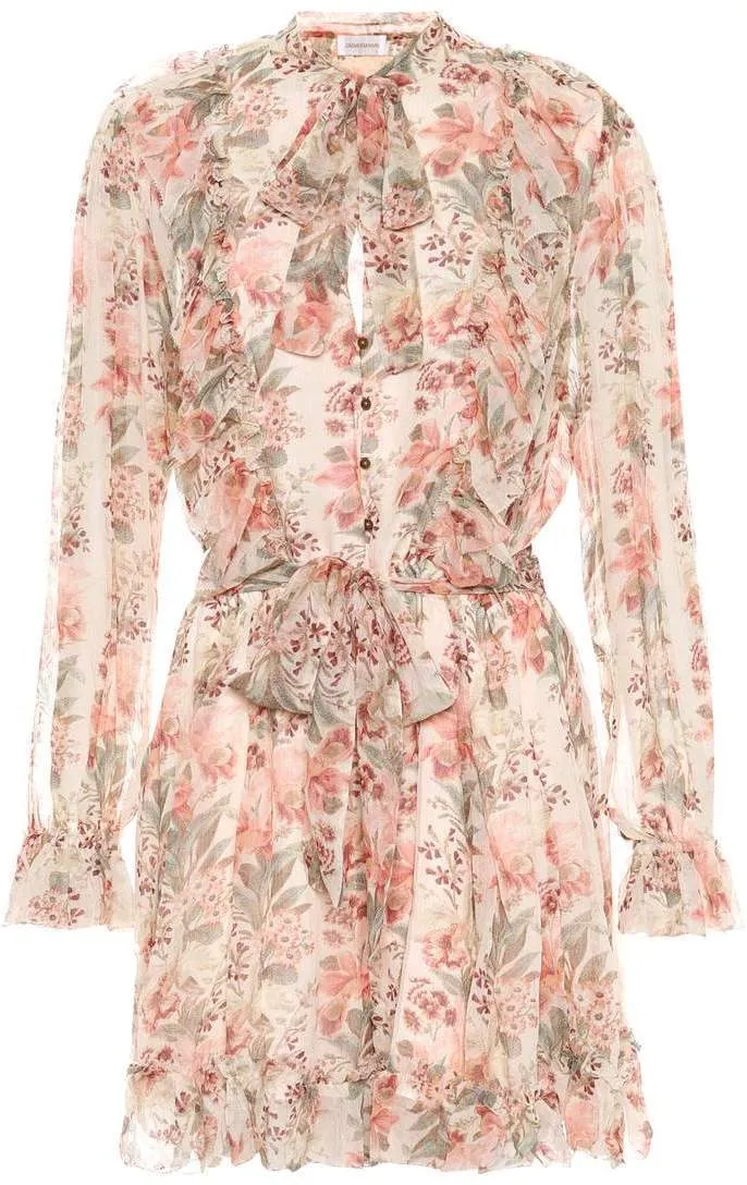 'Folly' Neck Tie Playsuit