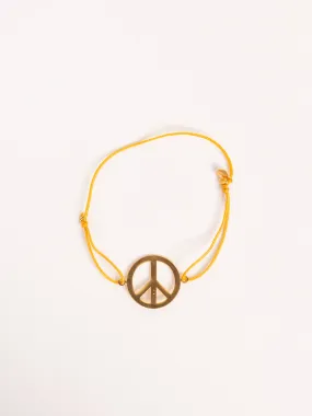 Gold Peace Bracelets, Small