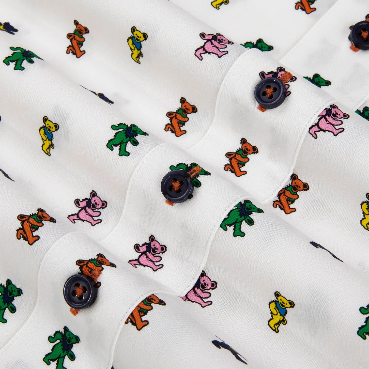 Grateful Dead | 3X - 7X Classic Button Down | Dancing Bears