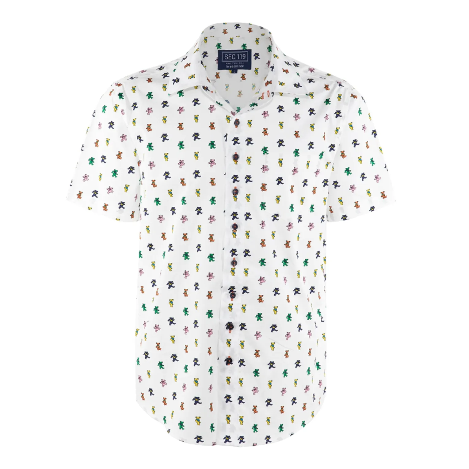 Grateful Dead | 3X - 7X Classic Button Down | Dancing Bears