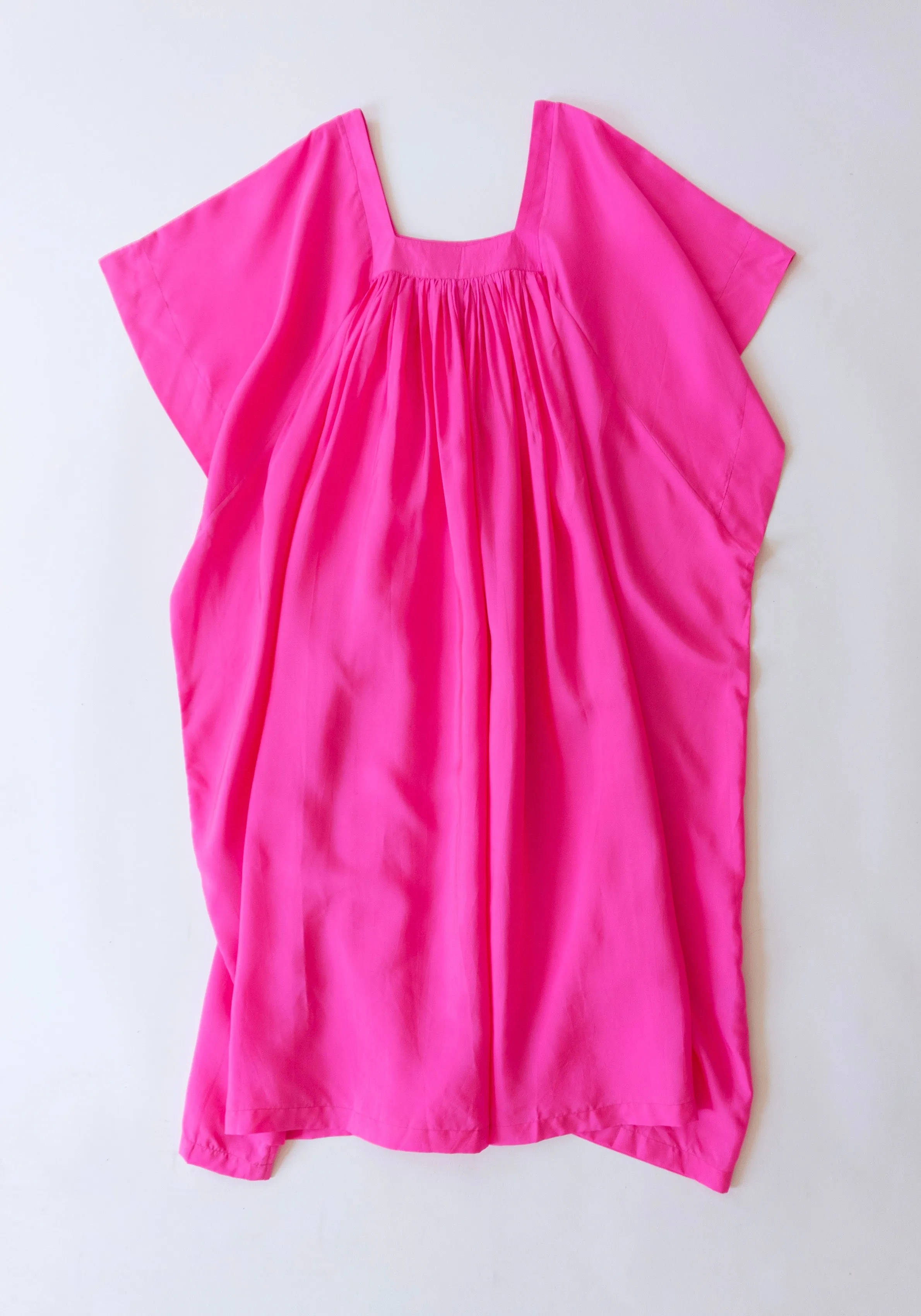 Hanoi Caftan Dress in Fuchsia