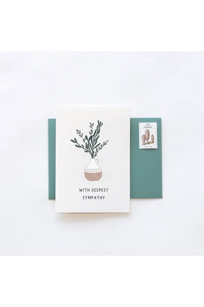 In The Daylight - Greeting Card - Deepest Sympathy Branches