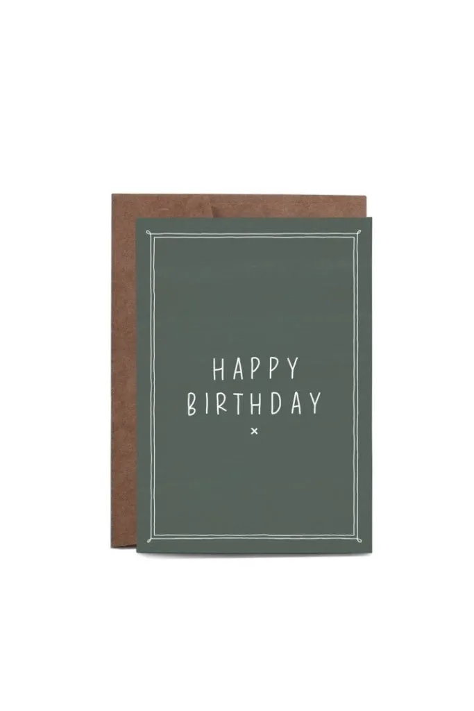 In The Daylight - Happy Birthday Eucalyptus - Greeting Card