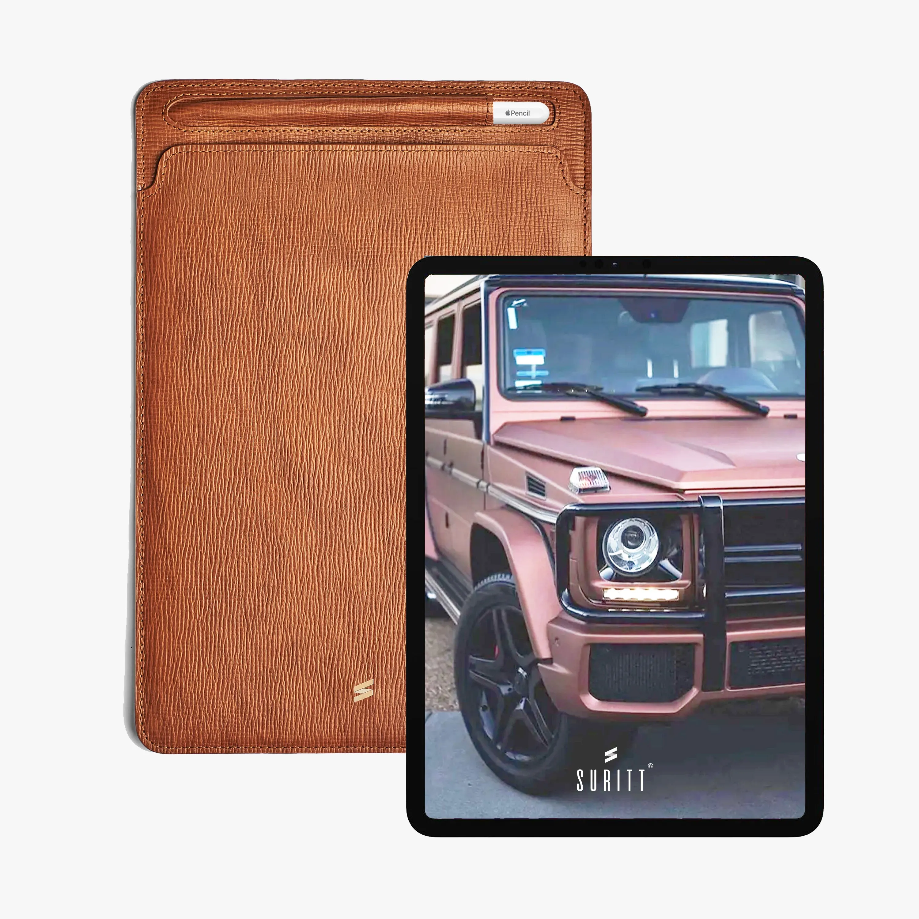 iPad Sleeve Corteccia Brown