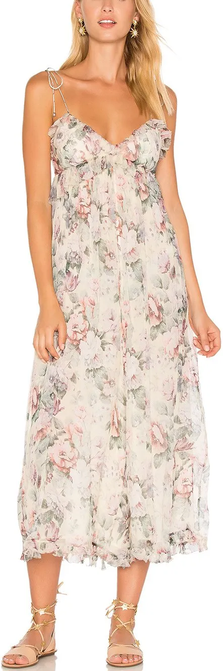 'Jasper' Floral Ruffle Jumpsuit