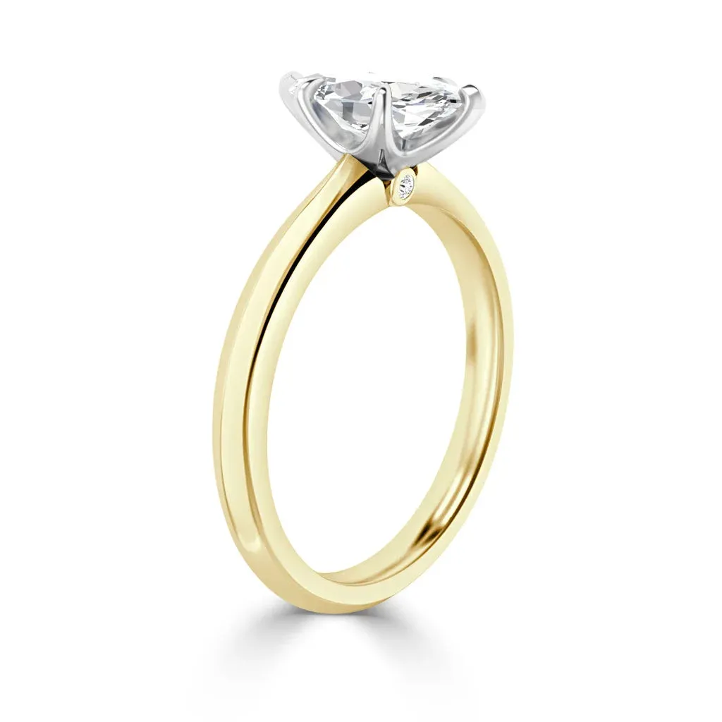 Jessica - 18ct Yellow Gold - Marquise