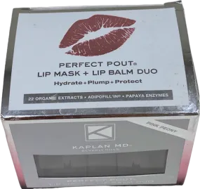 Kaplan MD Perfect Pout Lip Mask   Lip Balm Duo Pink Peony