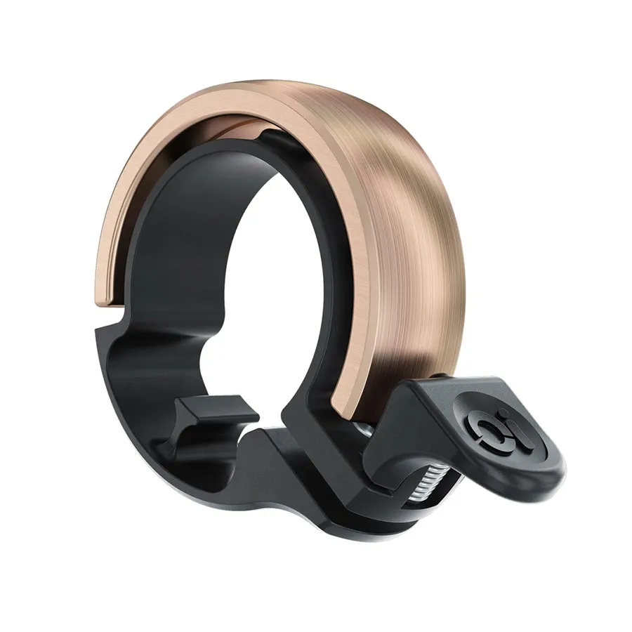 Knog, Oi Classic, Bell, Large, Fits 23.8 – 31.8mm bars, Copper