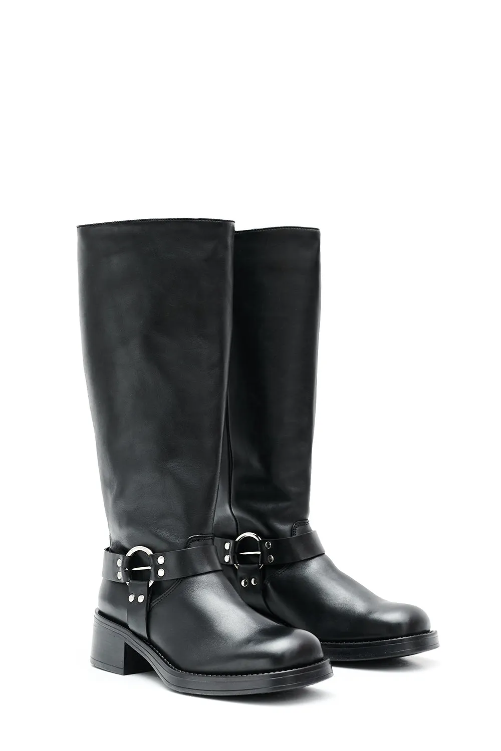 Long Biker Boots