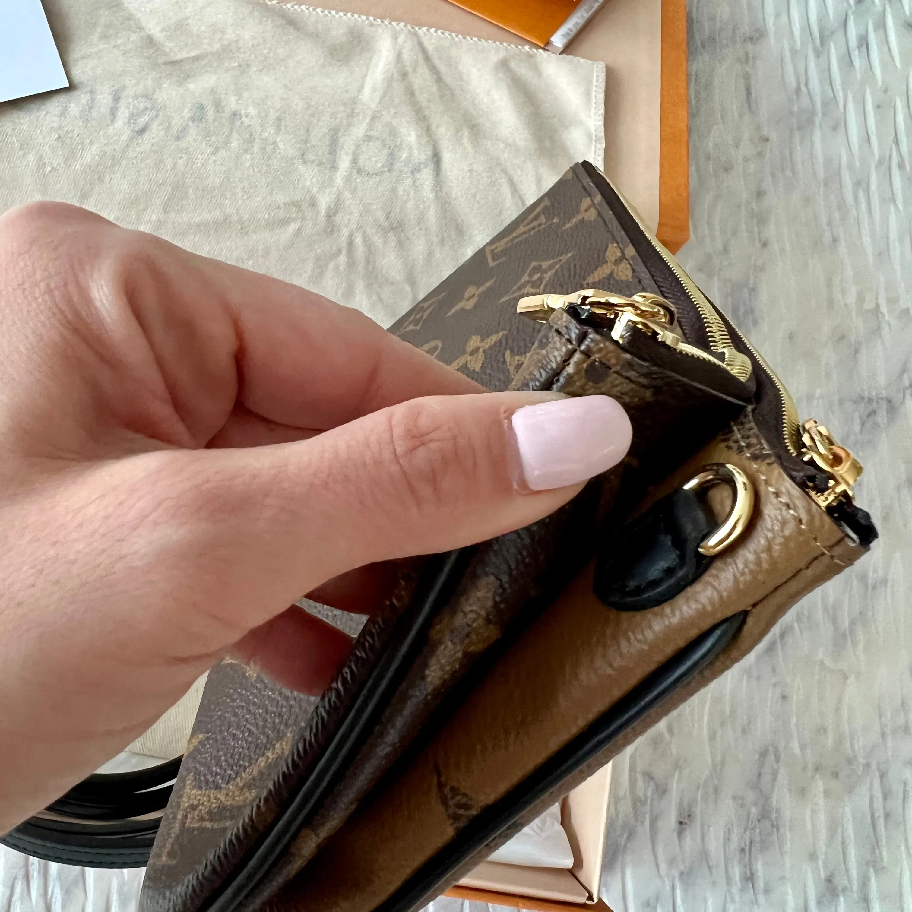 Louis Vuitton Double Zip Pochette