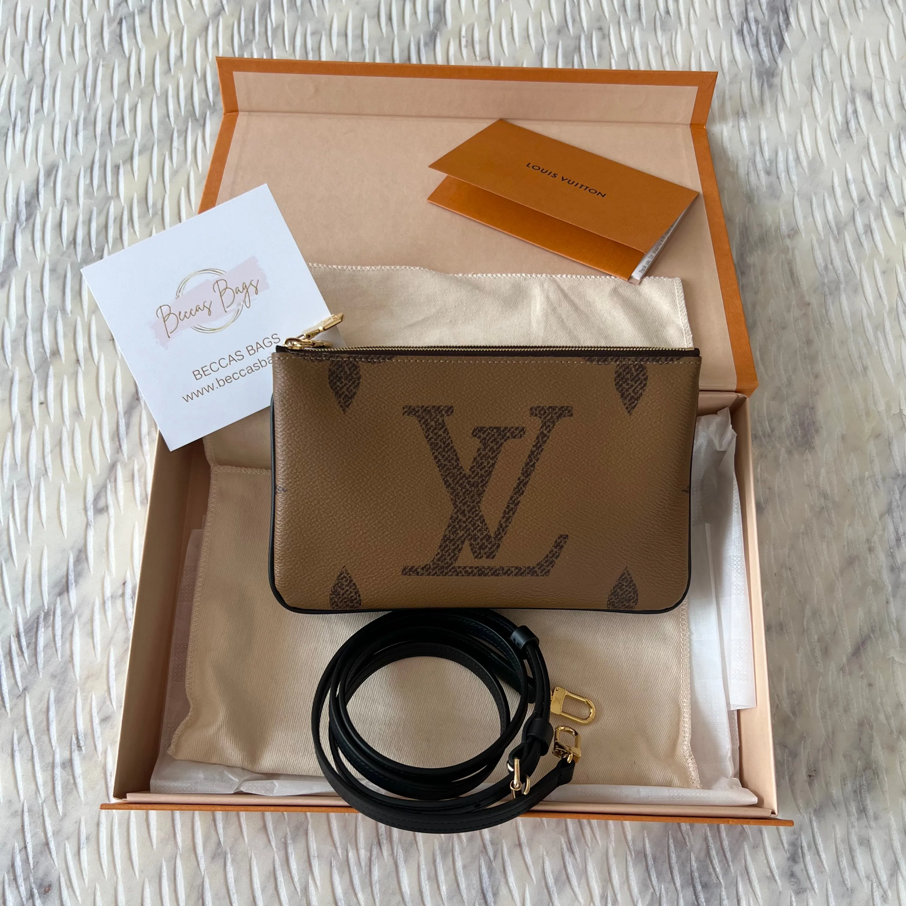 Louis Vuitton Double Zip Pochette