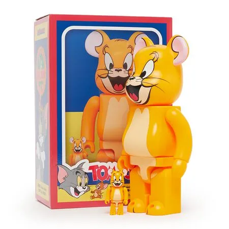 MEDICOM TOY BE@RBRICK JERRY CLASSIC 400%   100%