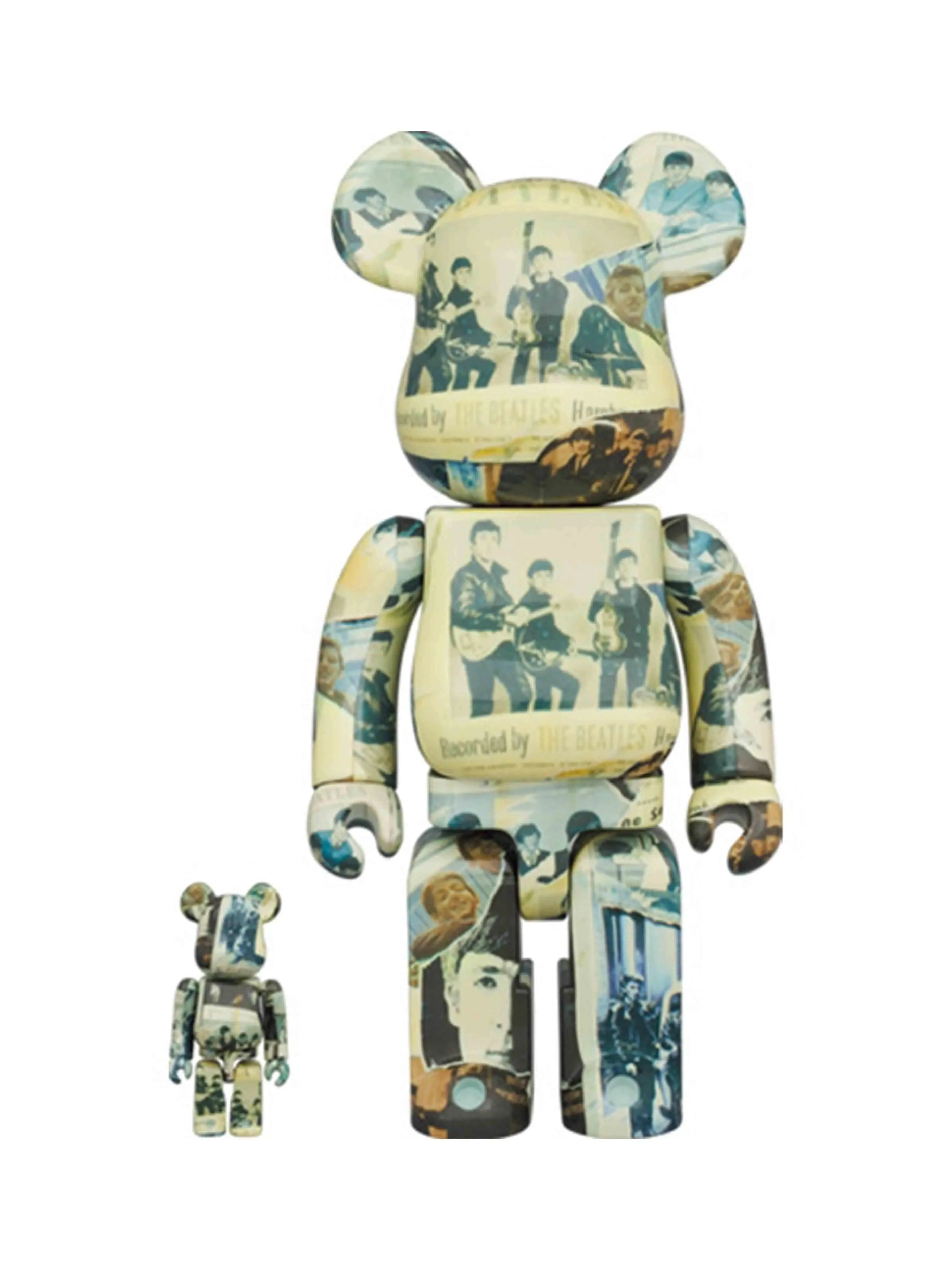 Medicom Toy Be@rbrick The Beatles Anthology 100% & 400% Set