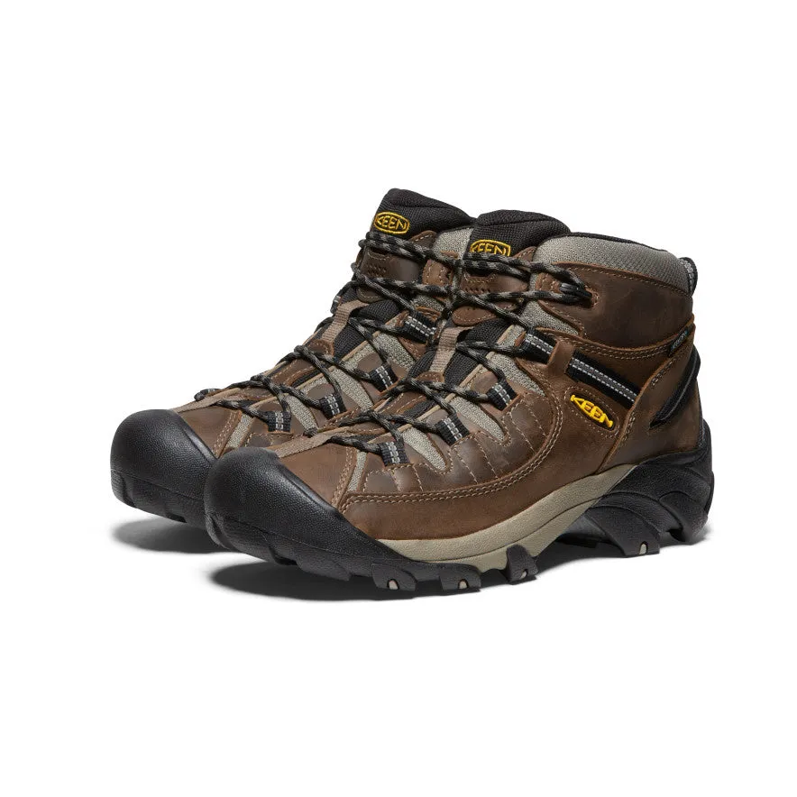 Men's Targhee II Waterproof Mid Wide  |  Shitake/Brindle