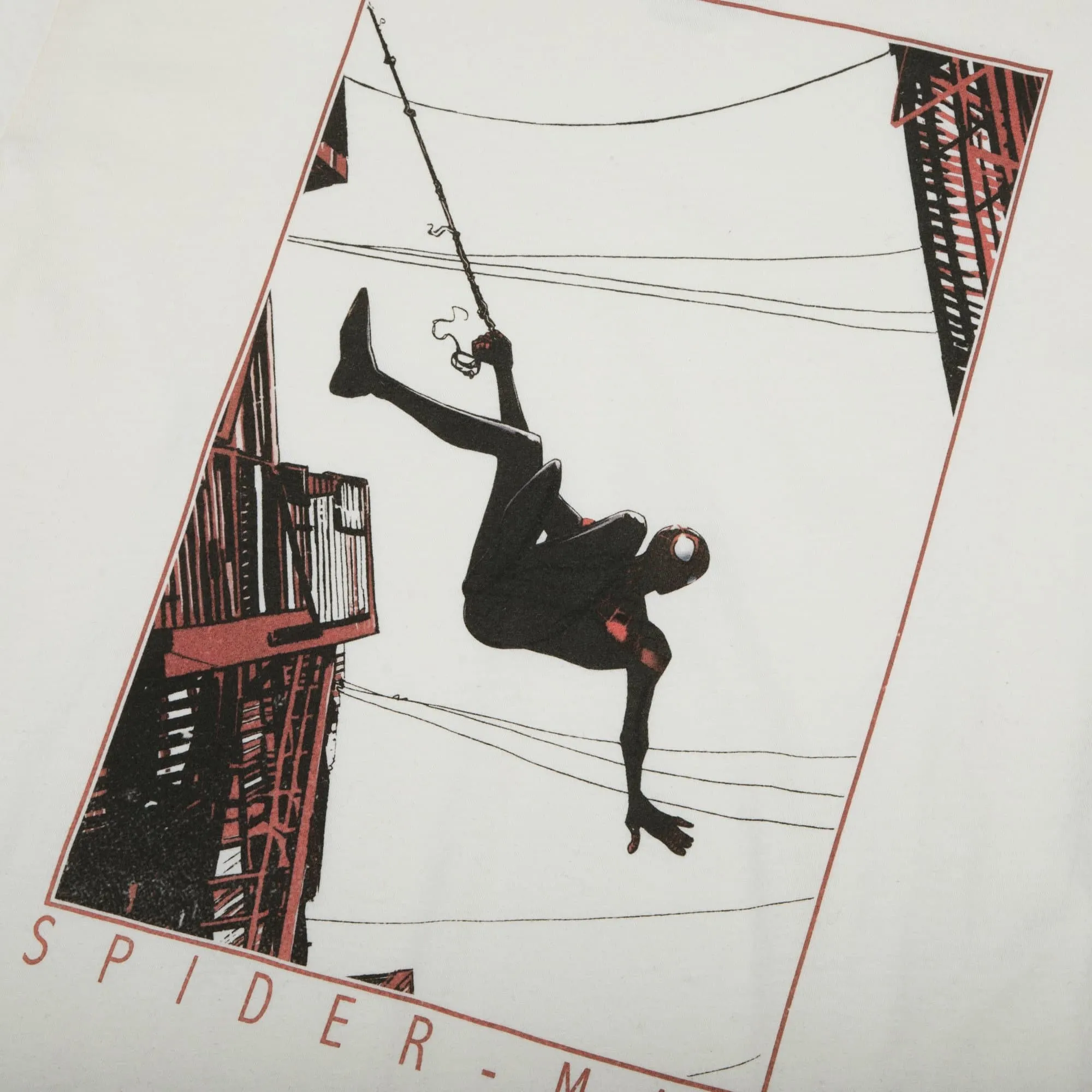 Miles Morales Spider-Man Faded Art Natural Tee