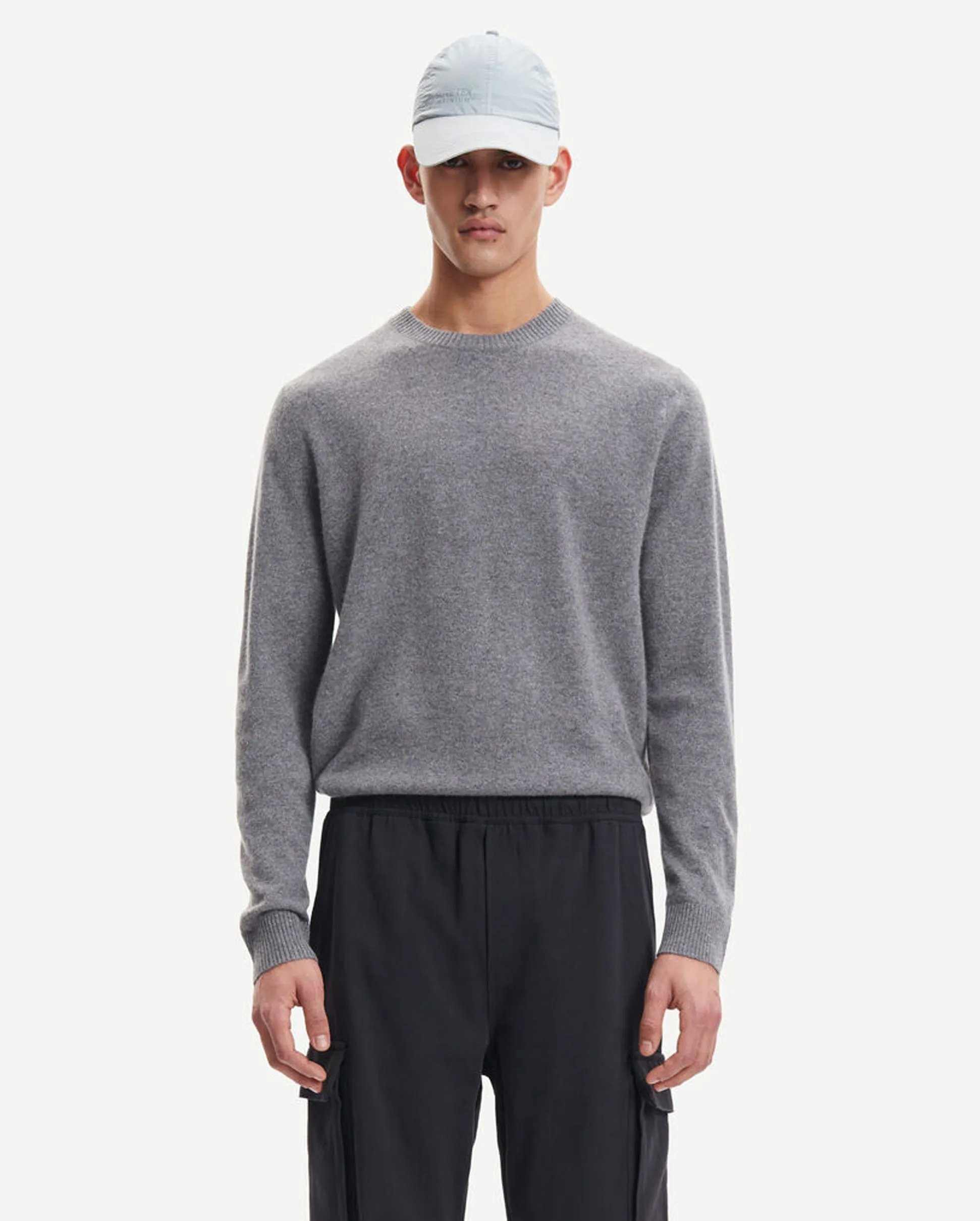 NOBIS CREW NECK / GREY MEL.