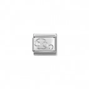 Nomination LINK COMPOSABLE CLASSIC IN ARGENTO CANCRO 330302/04