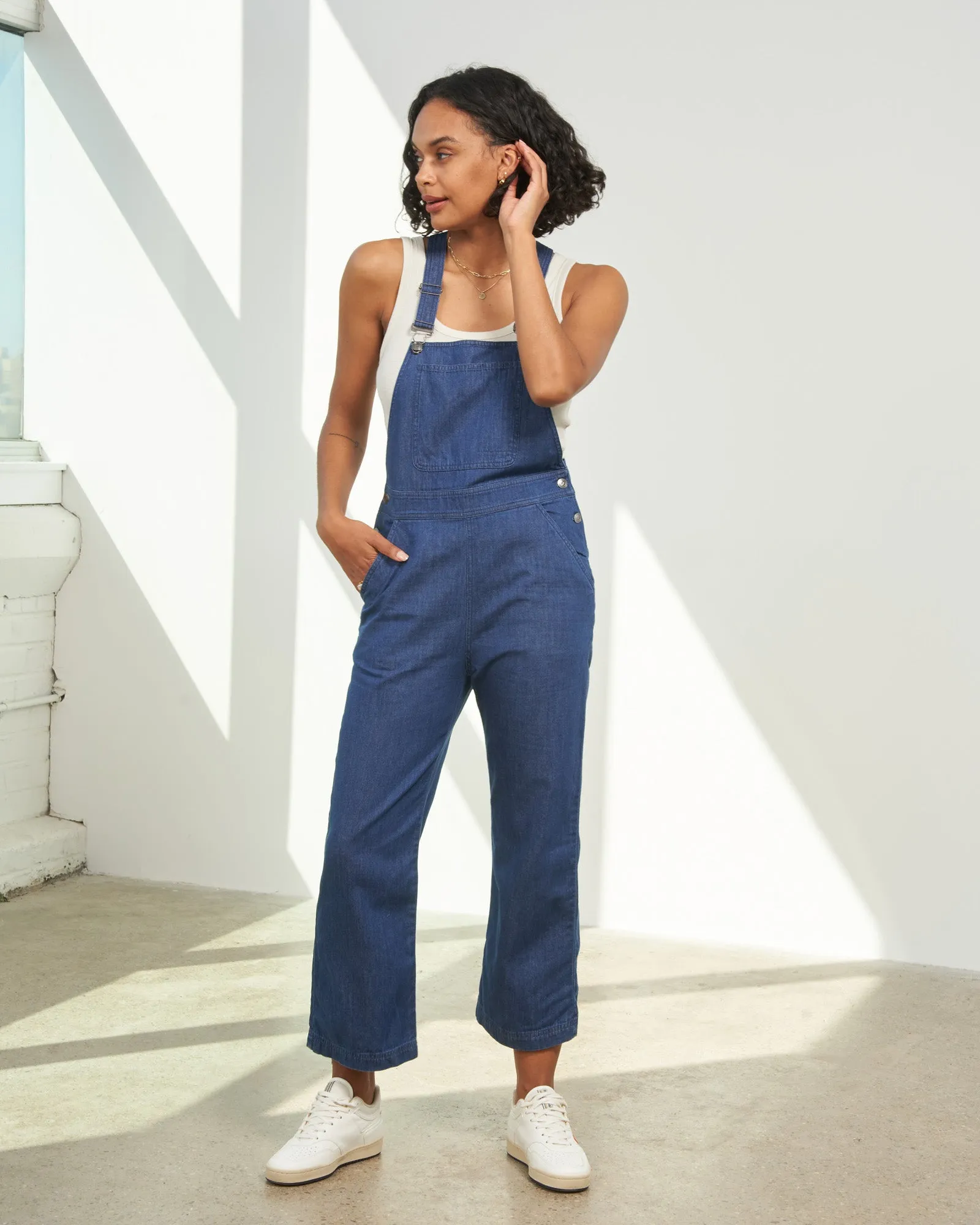 Organic Indigo Overall