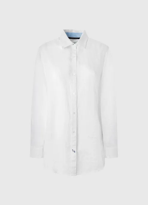 Pepe Jeans Ingrid shirt PL304212 8030FF White