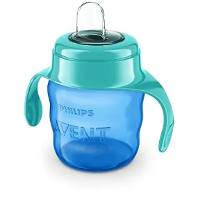 Philips Avent Classic Soft Polypropylene Spout Cup (Green/Blue, 200ml)