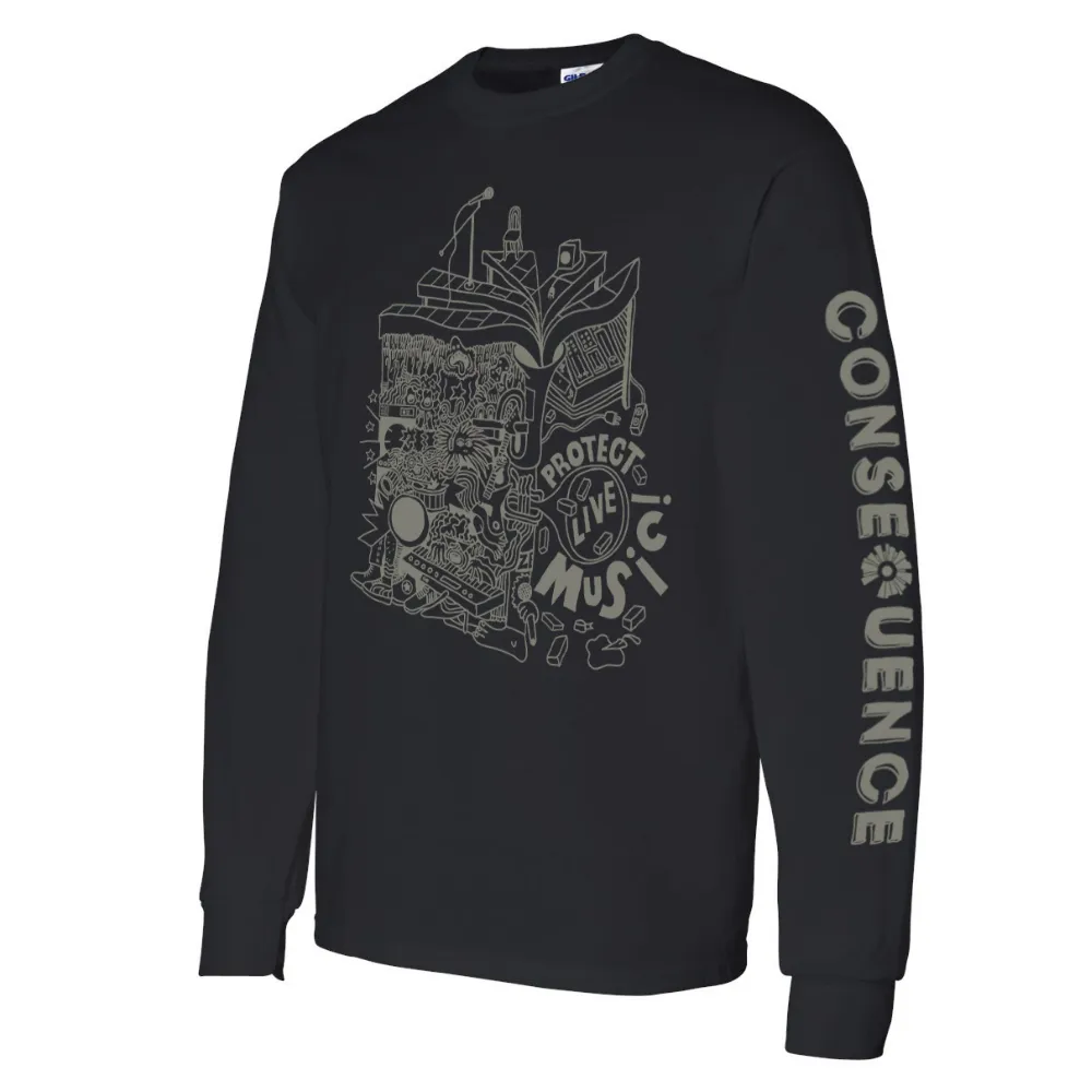 Protect Live Music Long Sleeve Shirt (Version 1)