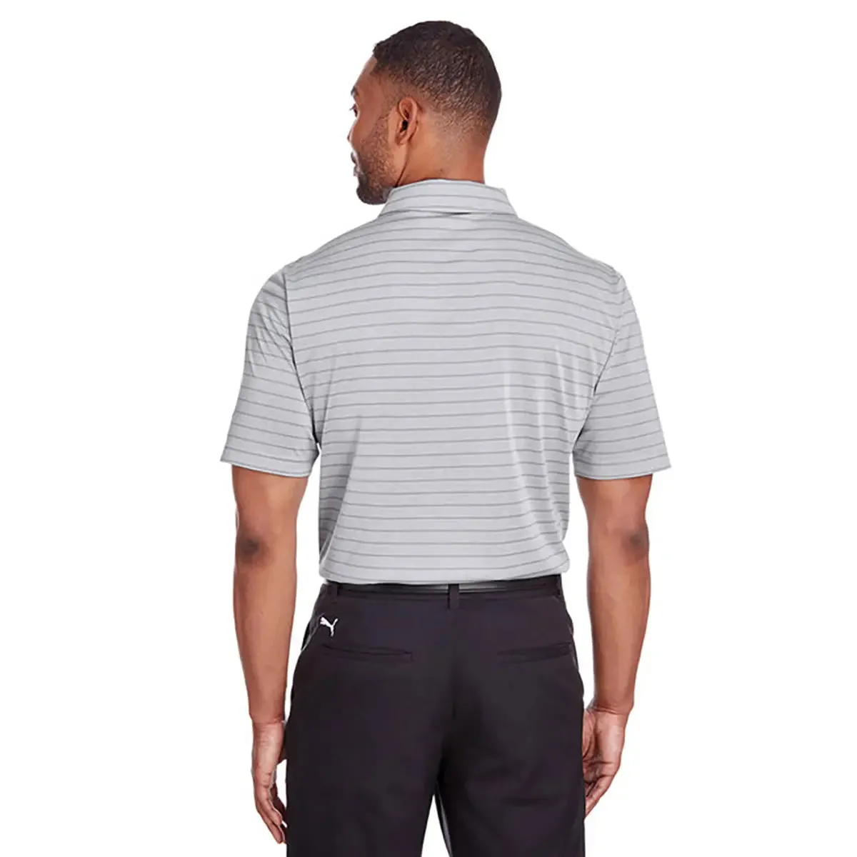 PUMA Men's Golf Rotation Stripe Polo