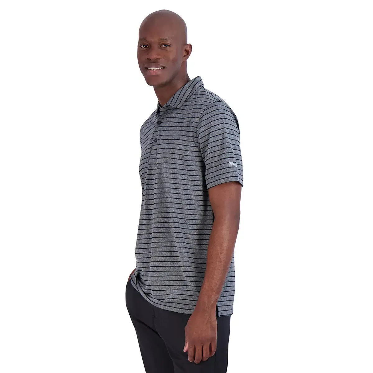 PUMA Men's Golf Rotation Stripe Polo