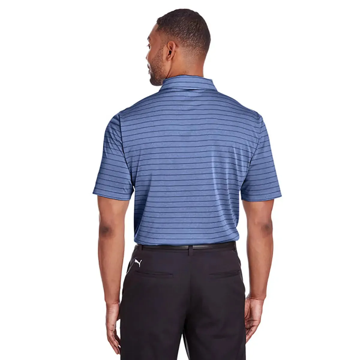 PUMA Men's Golf Rotation Stripe Polo