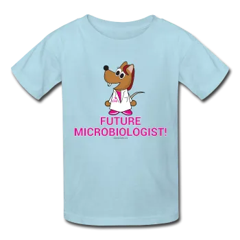 "Future Microbiologist" (Flirty) - Kids' T-Shirt