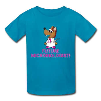 "Future Microbiologist" (Flirty) - Kids' T-Shirt