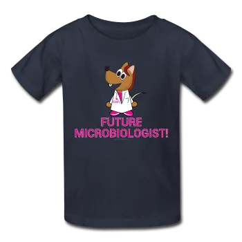 "Future Microbiologist" (Flirty) - Kids' T-Shirt